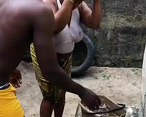 alpha baddie enjoys outdoor fucking with wellspring