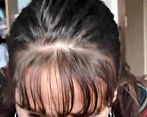 slutty fat ass melody's intense sucking, riding, gaping, cumming