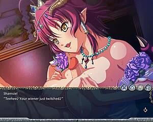 nice cumshot for greedy succubus