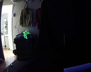 Carrie B intense blacklight sex