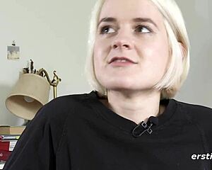 I witnessed Luisa's intense drenching squirting orgasm on Ersties