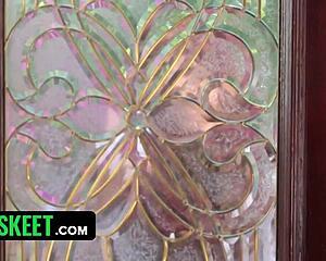 Teamskeet - Gorgeous Muslim Babe Nadia Ali In Hijab Meets Her New Neighbour With Big Black Cock