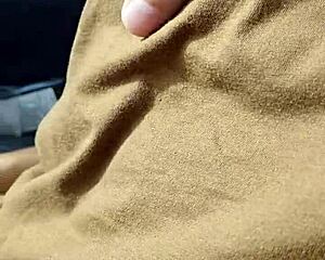 Braless Nipple Tease in Amateur Setting