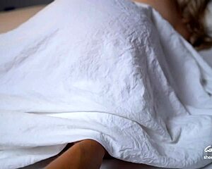 stepson tricks stepmom pretending