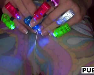 I'm Kristina Rose, teasing and soloing in 70s style, you know?