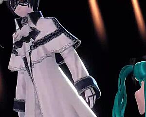 Hatsune Miku Cendrillon Nude Mod With Big Boobs