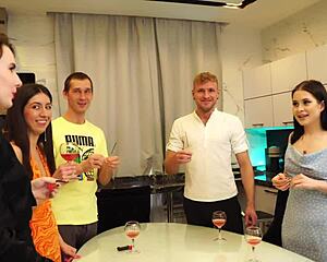 Students Ring in New Year with a Steamy, Massive Orgy