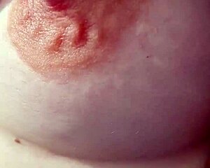 Braless Nipple Tease in Amateur Setting