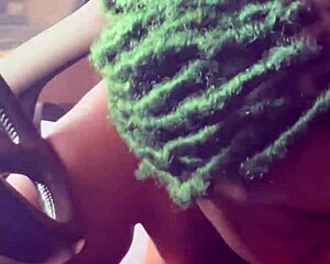 big daddy chevy impala deepthroats and rides passionately