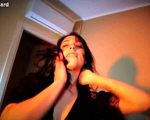 STRIPTEASE BY NEMESI IN THE CLIP WITH THE INSECURE DISABLED AND ASSISTANT PROCELONA