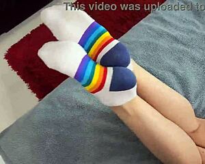 cute babe teases with her pretty ass in raw fun!