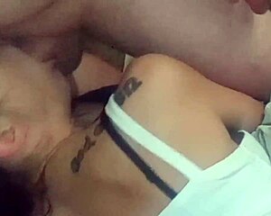 Rough anal fucking transitions to intense face fucking.