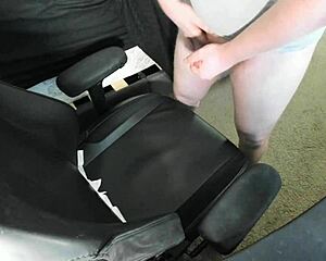 Does This Ginger Teen Explode a Huge Cum Load on the Chair?