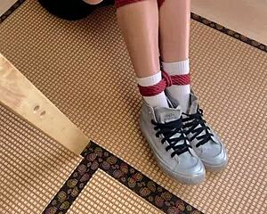 I tied up my teen girlfriend and humiliated her deeply