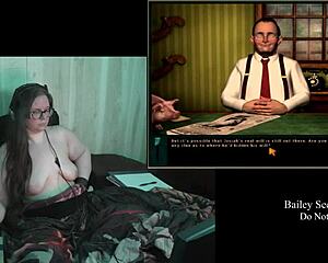 what's the naked secret of that old clock game part 2 with the fat brunette in glasses