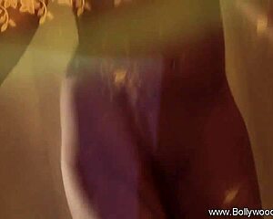 indian brunette milf beauty in solo