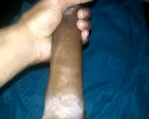 What if I stroke my big black cock for you?