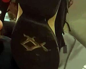 Friend has fun trashing my sneakers