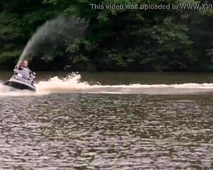 Donnabella mortel showcases her sexy bikini in a freshwater adventure