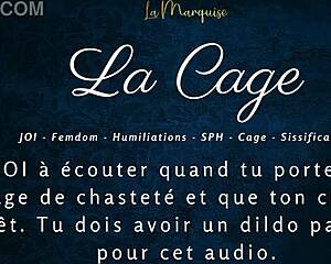 LA CAGE - FEMDOM CAGED ANAL JOI