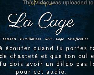 LA CAGE - FEMDOM CAGED ANAL JOI
