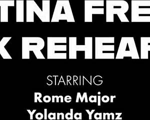 Does this Latina's ass bounce for Lucky Rome?