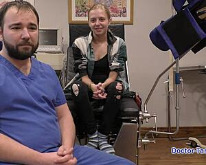 Dr tampa - ava sirens 1st gyno exam with gaping and spreading - ava siren