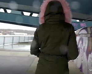 German scout picks up teen from Berlin street and fucks her right there. 😏