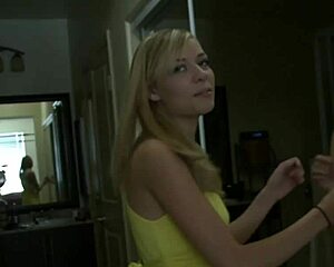 nicole ray rests her ass on april oneils tits so she can fuck her deep