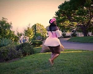 Black Princess Loses Virginity To Handsome Warrior In Interracial Ass Worshiping Blowjob 😍