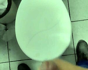 masturbating at work with intense pleasure