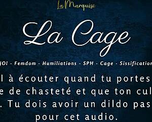 LA CAGE - FEMDOM CAGED ANAL JOI
