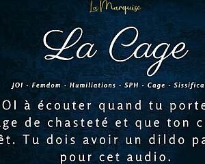 LA CAGE - FEMDOM CAGED ANAL JOI