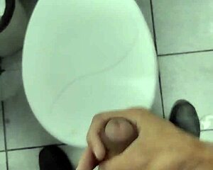 masturbating at work with intense pleasure