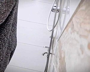 Hot Asian Stepmom Solo Masturbation Playing Big Tits