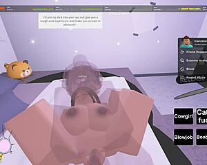 three roblox porn whores getting wild in the game