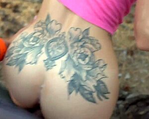 fucked in mouth in the forest pov - oral creampie 😈