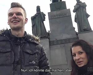 Hunt4k die vollbusige brunette jocelyne z lasst sich ihre rasierte fotze gegen geld ficken