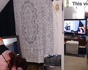 Dawnskye1962 Performs Yoga Exercises