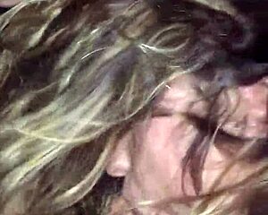 wife giving blowjob to another man