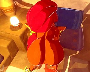 Urbosa sucking and fucking intensely