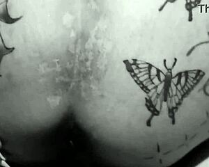 Hey, trailer - naughty aunt sitting hard with her big pussy - paty angel