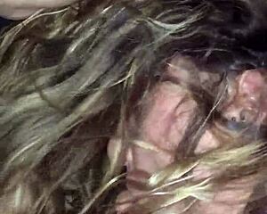 wife giving blowjob to another man