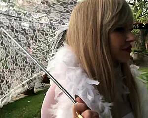 when nick fury gets blown by sexy vampirella and emma frost