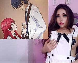 Manager Meets Busty Idols in Hentai Dearest Blue Episode 4