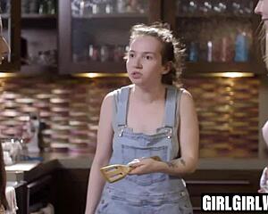 Samantha Reigns and Spencer Bradley get caught having workplace sex.