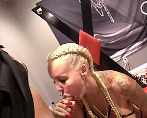 European Babe Blondie Bombshell Takes The Whole Dick Deeply