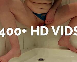 Blue Haired Nurse Takes Care Of Your Cock In Appointement