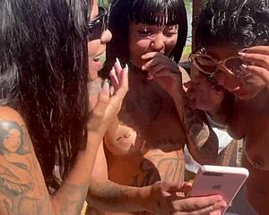 Young influencers trade for pool sex? Part one leaked!