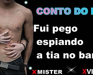 Conto Erotica! Fui Pego Espiando A Tia No Banho, What A Thrill!